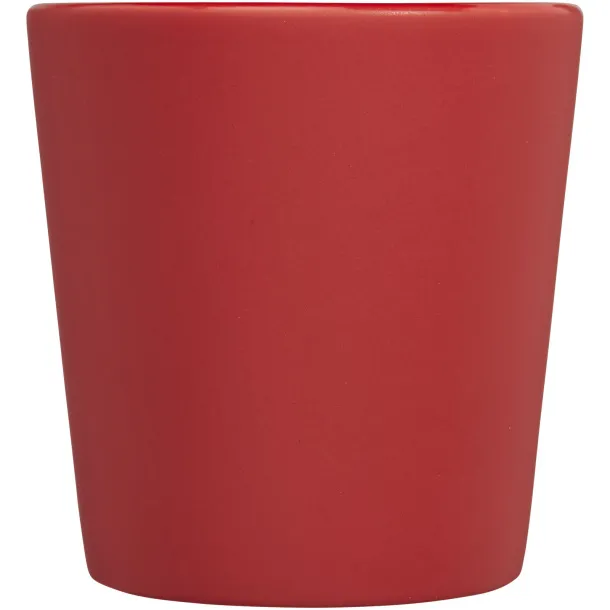 Ross 280 ml ceramic mug - Unbranded Red