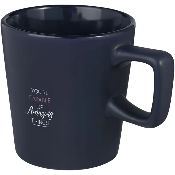 Ross 280 ml ceramic mug - Unbranded Navy Blue