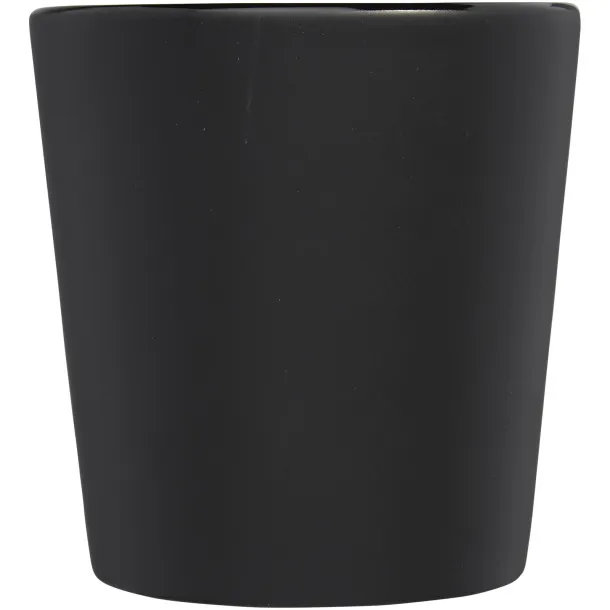 Ross 280 ml ceramic mug - Unbranded Solid black