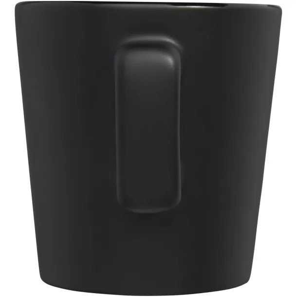 Ross 280 ml ceramic mug - Unbranded Solid black