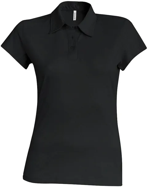  LADIES' JERSEY POLO SHIRT - 180 g/m² - Kariban Black