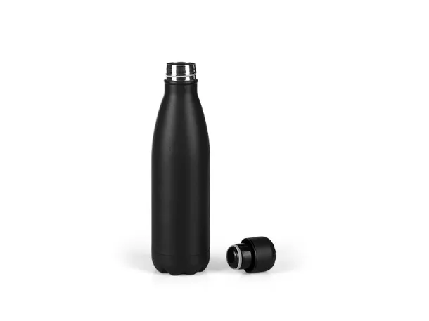 FLUID LUX Double wall thermos, 500 ml Black