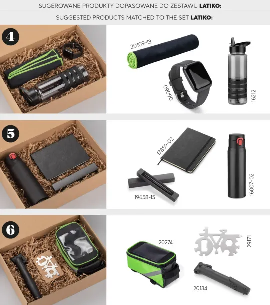  Packing kit LATIKO - "M" Smeđa