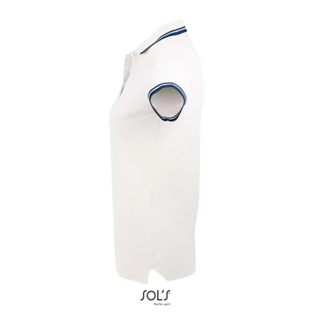 Pasadena Ženska polo majica, 200 g/m2 - SOL'S Bijela Mornarsko plava