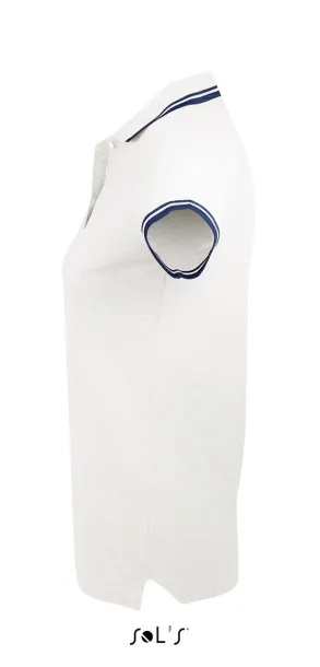Pasadena Ženska polo majica, 200 g/m2 - SOL'S Bijela Mornarsko plava