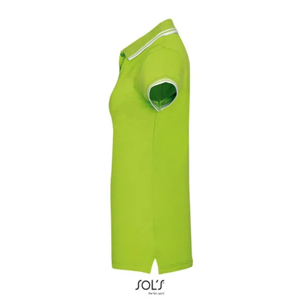 Pasadena WOMEN - POLO SHIRT - SOL'S Lime White