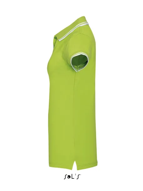 Pasadena WOMEN - POLO SHIRT - SOL'S Limeta White
