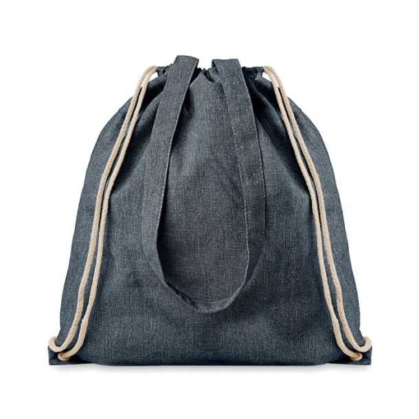 MOIRA DUO Recycled fabric 2 function bag Blue