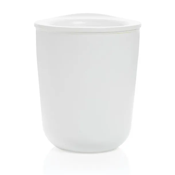  Simplistic antimicrobial coffee tumbler - XD Collection White 