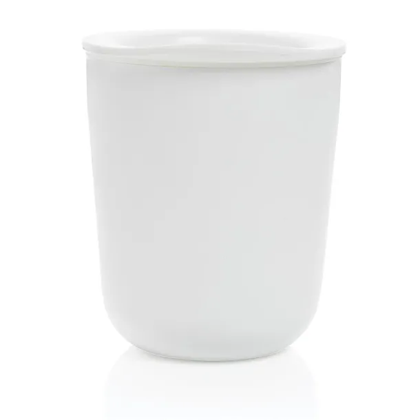  Simplistic antimicrobial coffee tumbler - XD Collection White 