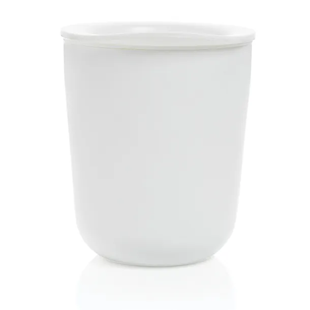  Simplistic antimicrobial coffee tumbler - XD Collection White 