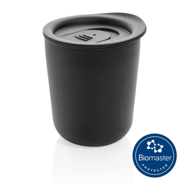  Simplistic antimicrobial coffee tumbler - XD Collection Black 