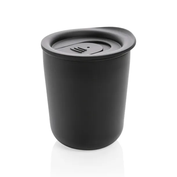  Simplistic antimicrobial coffee tumbler - XD Collection Black 