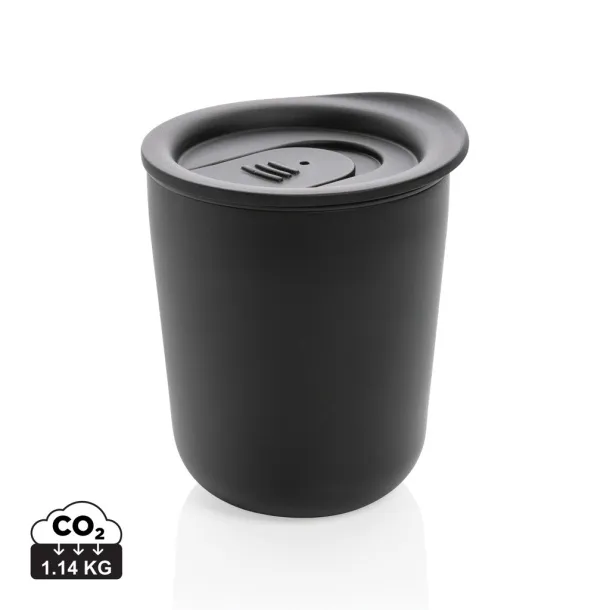  Simplistic antimicrobial coffee tumbler - XD Collection Black 