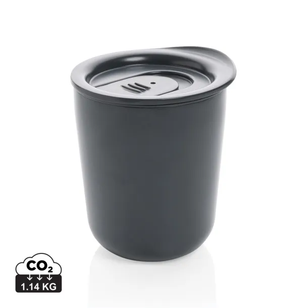  Simplistic antimicrobial coffee tumbler - XD Collection Grey 