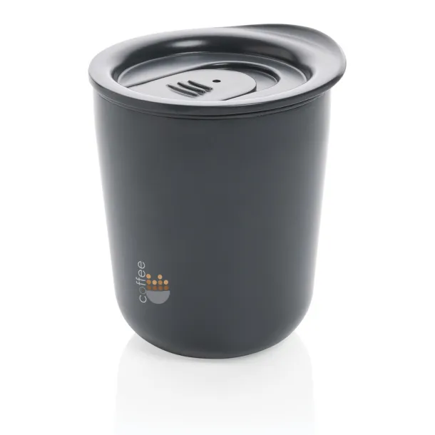  Simplistic antimicrobial coffee tumbler - XD Collection Grey 