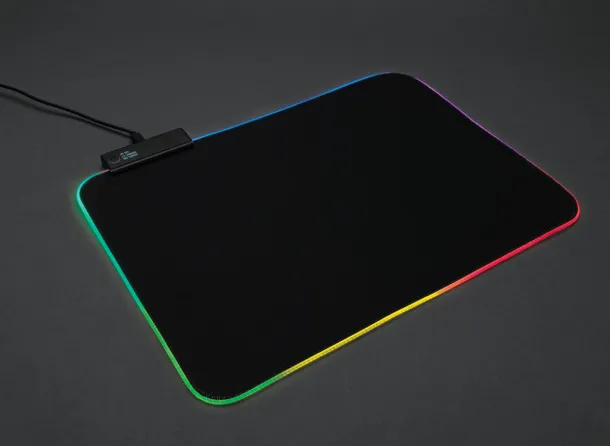  RGB gaming mousepad - Gaming Hero Black 