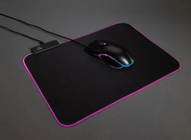  RGB gaming mousepad - Gaming Hero Black 