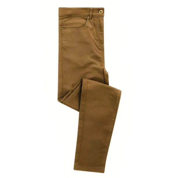  LADIES' PERFORMANCE CHINO JEAN - Premier Camel