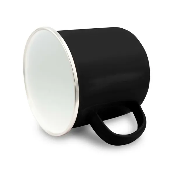  Enamel mug 360 ml black