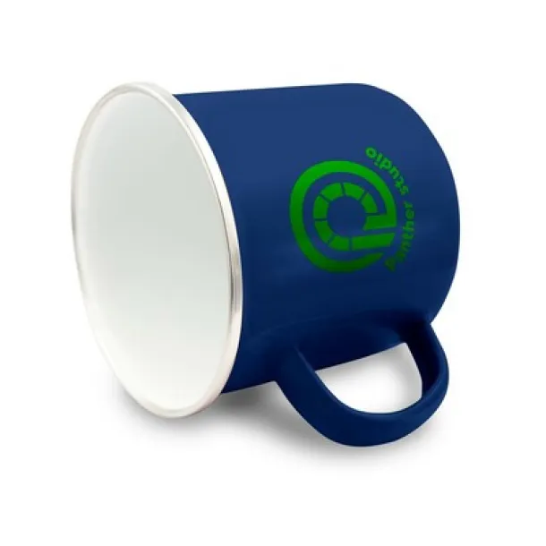  Enamel mug 360 ml Mornarski plava
