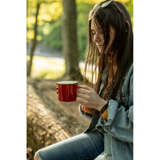 Enamel mug 360 ml Crvena