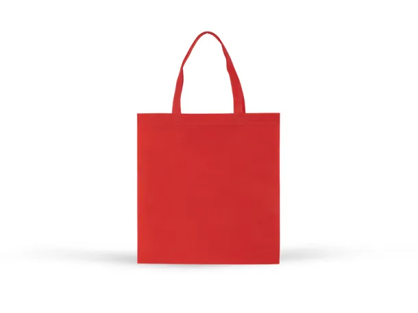 BORSA welded non woven shopping bag - BRUNO Red