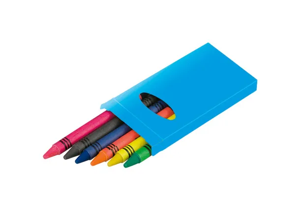 Tune 6 pc crayon set Blue