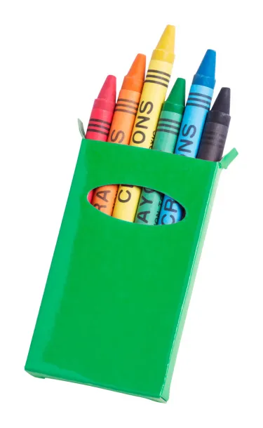 Tune 6 pc crayon set Green