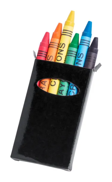 Tune 6 pc crayon set Black