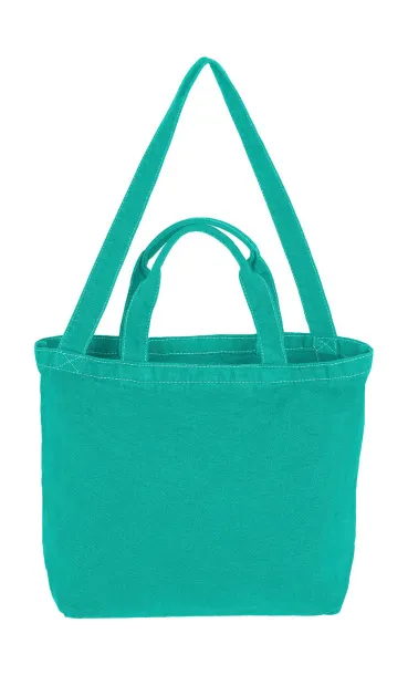  Platnena torba za kupovinu s patentnim zatvaračem, 450 g/m² - SG Accessories - BAGS (Ex JASSZ Bags) Seafoam