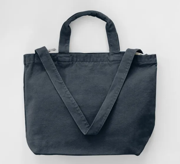  Platnena torba za kupovinu s patentnim zatvaračem, 450 g/m² - SG Accessories - BAGS Denim