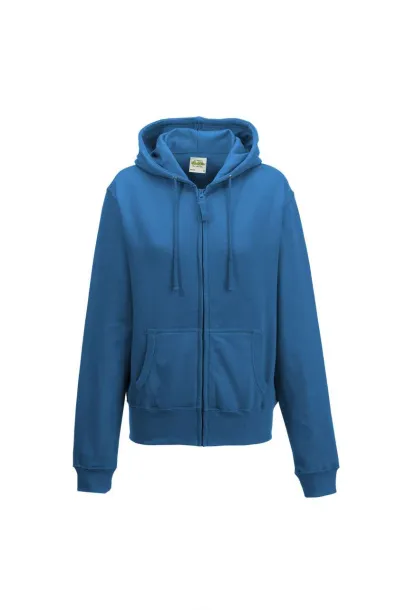  Ženska hoodica s patentom - Just Hoods Sapphire Blue
