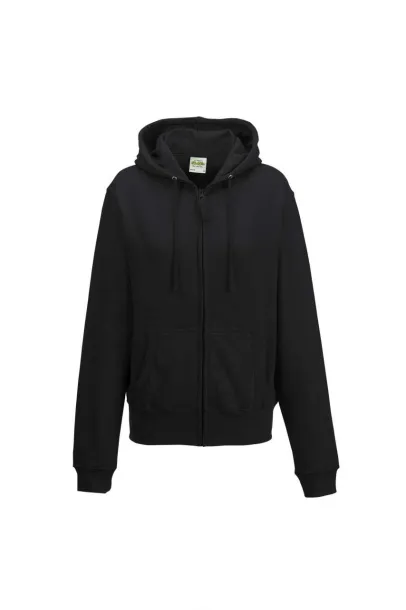  Ženska hoodica s patentom - Just Hoods Jet Black