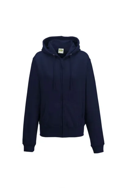  Ženska hoodica s patentom - Just Hoods New French Navy