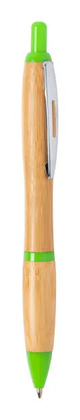 Dafen bamboo ballpoint pen Lime green Natural