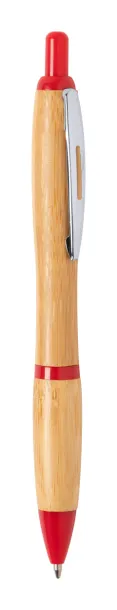 Dafen bamboo ballpoint pen Red Natural