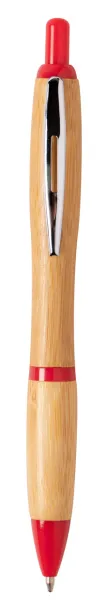 Dafen bamboo ballpoint pen Red Natural