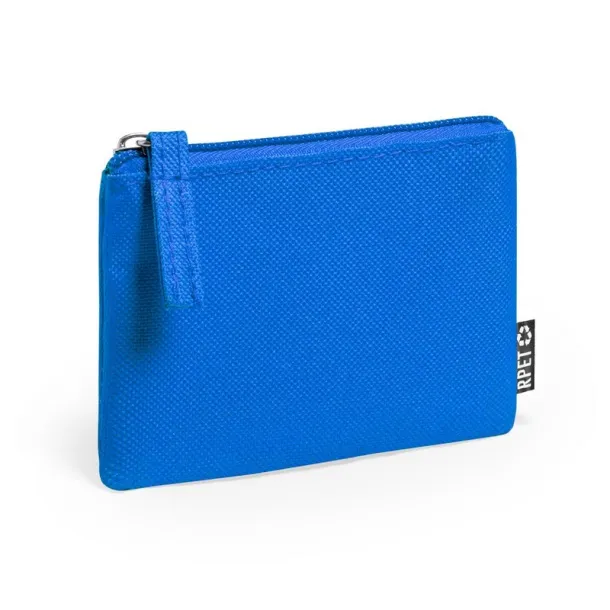  RPET key wallet, coin purse Plava