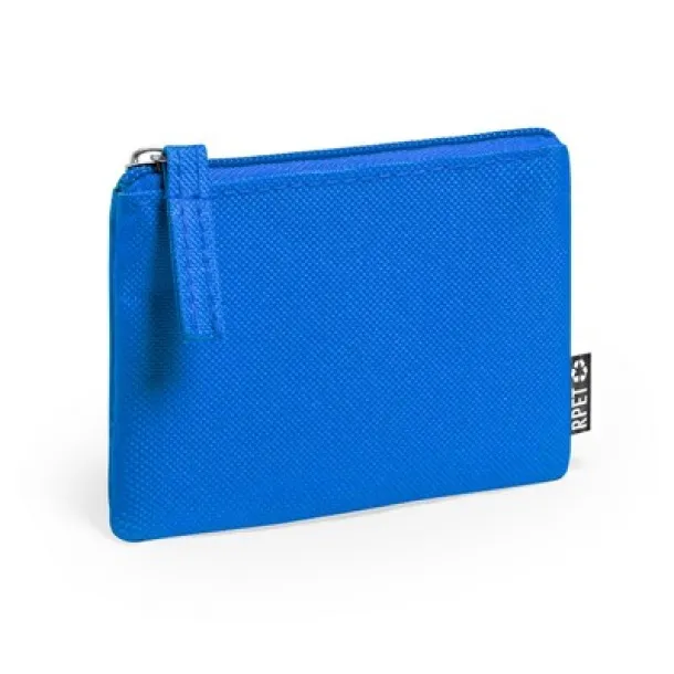  RPET key wallet, coin purse blue