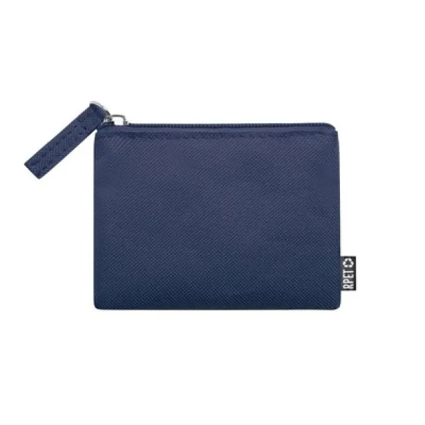  RPET key wallet, coin purse navy blue