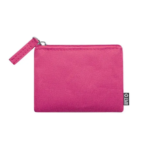  RPET key wallet, coin purse fuchsia