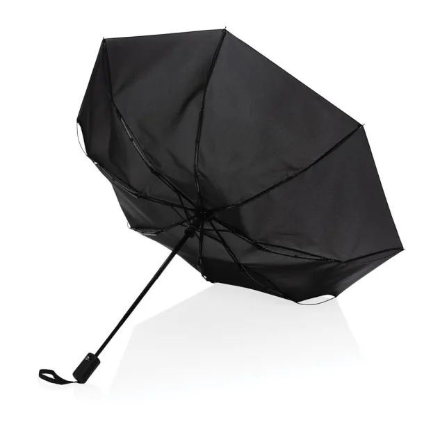  21" Impact AWARE™ RPET 190T auto open/close umbrella - XD Collection Black 