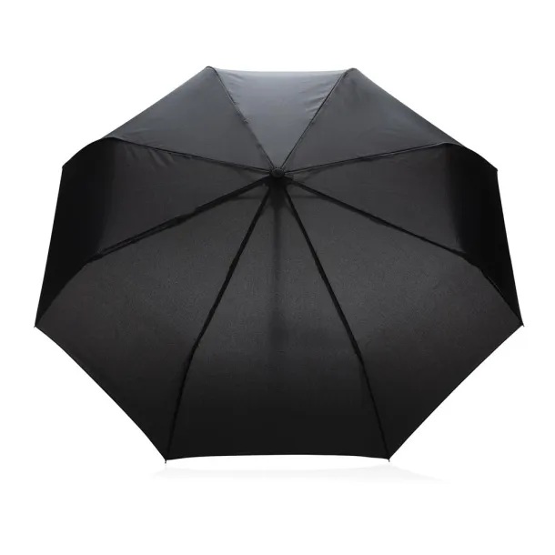  21" Impact AWARE™ RPET 190T auto open/close umbrella - XD Collection Black 