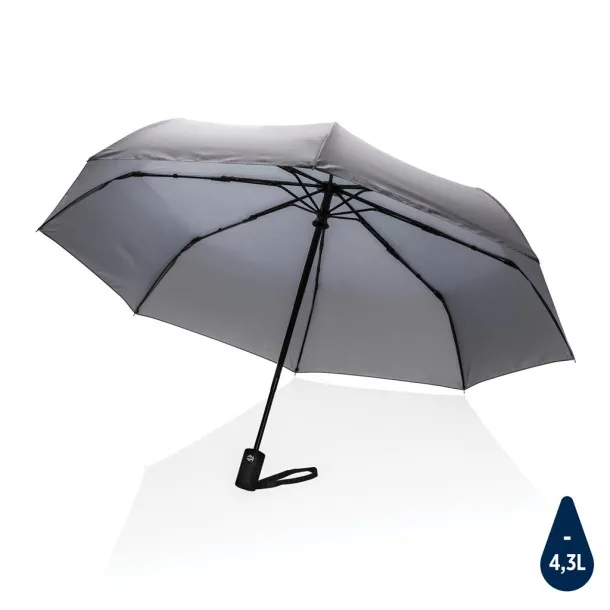  21" Impact AWARE™ RPET 190T auto open/close umbrella - XD Collection Anthracite 