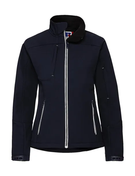  Ladies' Bionic Softshell Jacket - Russell  French Navy