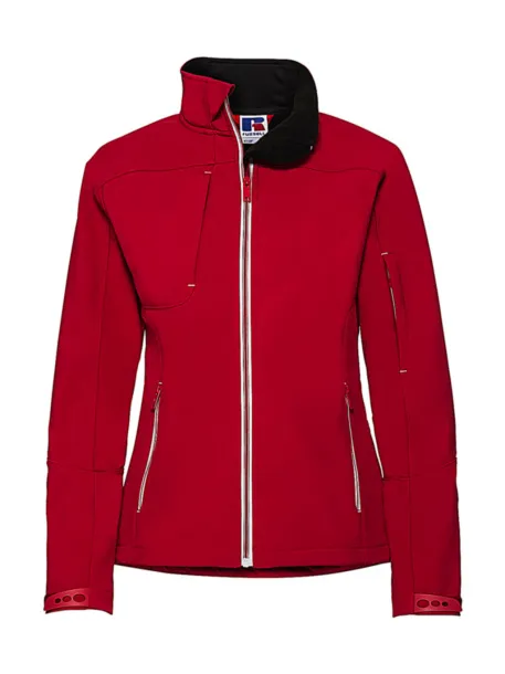  Ladies' Bionic Softshell Jacket - Russell  Klasična crvena