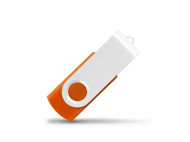 SMART WHITE USB Flash memory - PIXO Orange