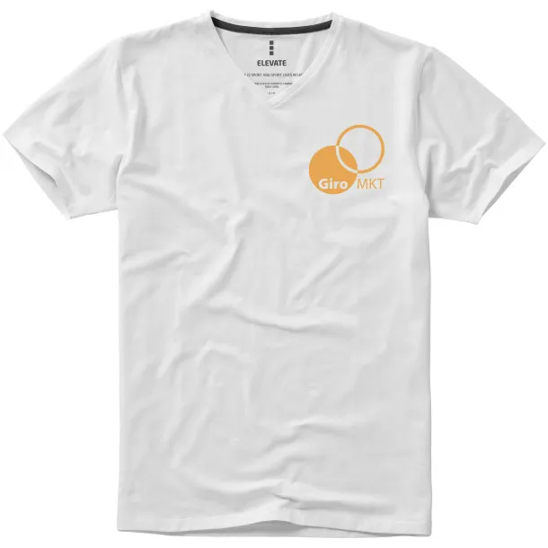 Kawartha short sleeve men's GOTS organic t-shirt - Elevate NXT White