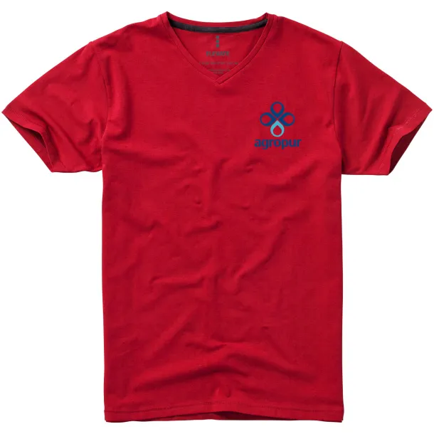 Kawartha short sleeve men's GOTS organic t-shirt - Elevate NXT Red